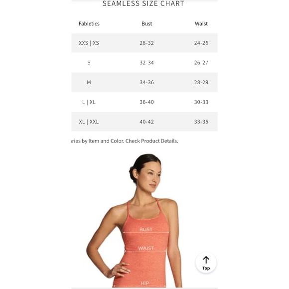 Fabletics Hawthorn Workout Tank Top Fractal Print - Picture 8 of 8